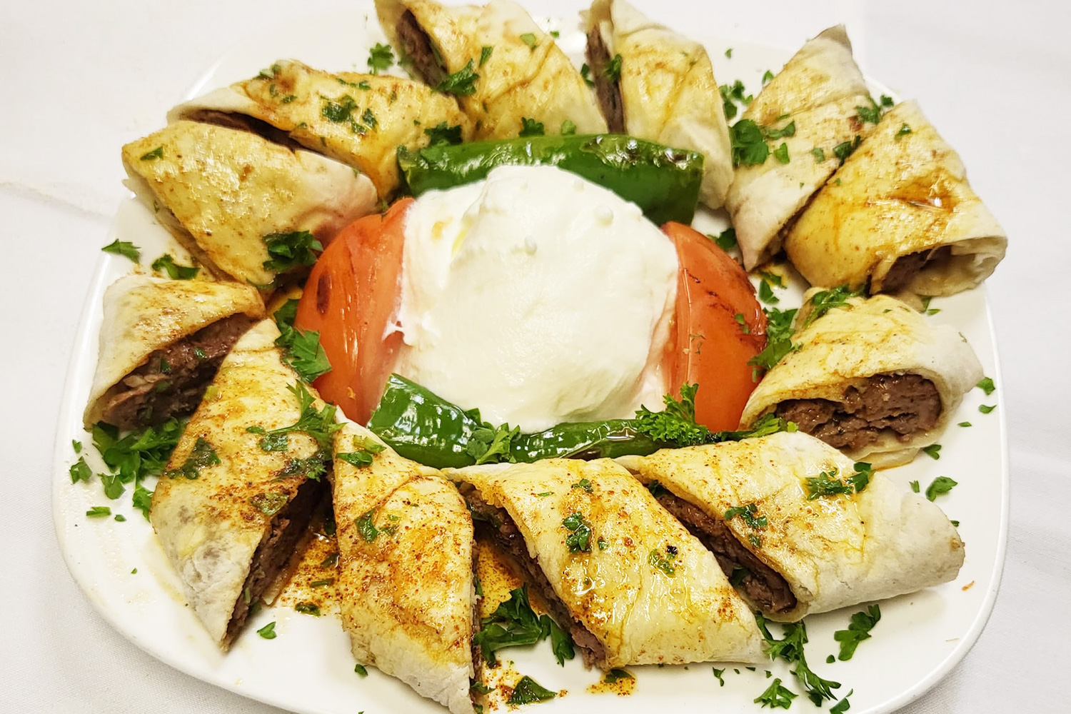 Kebabs with Yogurt